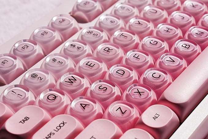 ZORNHER ZH980 Foundation Mechanical Keyboard95% Pink Creamy Keyboard with Number PadCute Jelly MOA Profile KeycapsSilent Quiet SwitchesHot-SwappableRGB Backlit