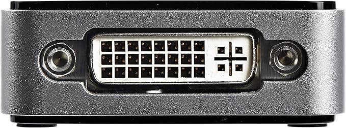 StarTech.com USB 3.0 to DVI Adapter with 1 Port USB Hub - 1920x1200 - External Video &amp Graphics Card - Dual Monitor Display Adapter - Supports Windows (USB32DVIEH)