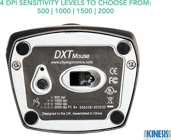 KINESIS DXT2 Ergonomic Vertical Mouse (RF Wireless)