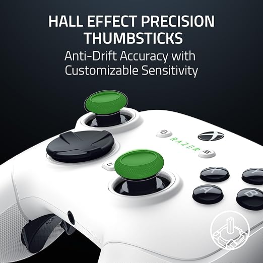 Razer Wolverine V3 Pro Wireless Gaming Controller: Licensed for Xbox Series X|S Xbox One Windows PC - 6 Remappable Buttons - Fast Triggers - Customizable Thumbsticks - Wired Tournament Mode - White