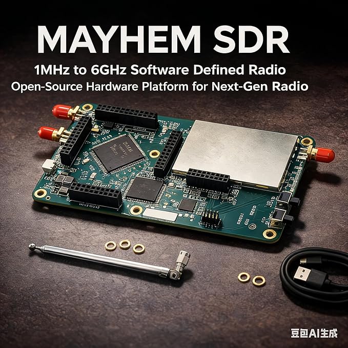 Software Defined Radio 1MHz to 6GHz Software Defined Radio Radio Transceivers SDR External Tv Tuners sdr Radio Receiver