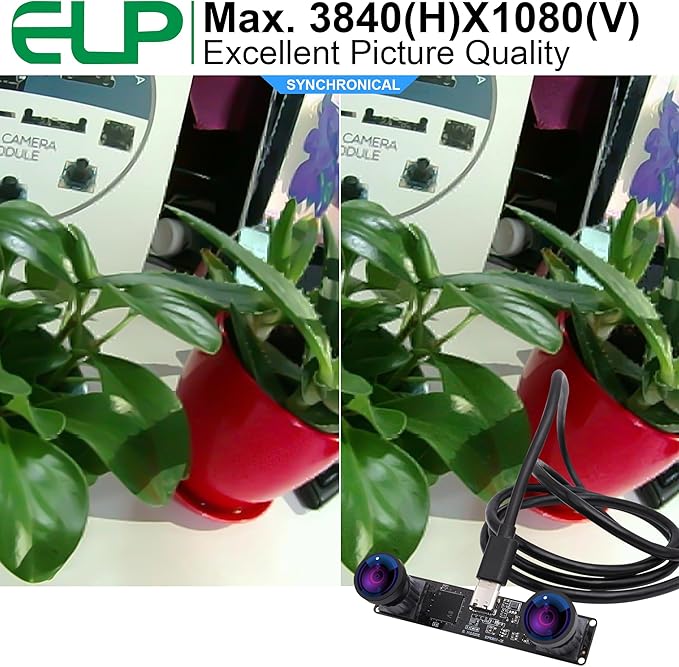 Webcamera_usb 4MP Dual Lens USB Camera Module Synchronization Binocular Webcam Board High Speed 1080P 60fps Lightburn Camera for Laser Engraver Mini UVC USB2.0 Camera for Computer Raspberry Pi