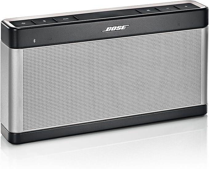 Bose Soundlink Bluetooth Speaker III - Silver (Renewed)