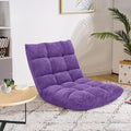 GORELAX Memory Foam Floor Chair 14-Poistion Adjustable Reading Gaming Chair Recliner Folding Cushioned Meditation Chair with Back Support Padded Lazy Sofa for Adults Kids