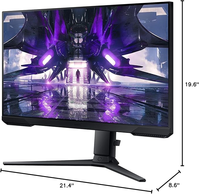 SAMSUNG Odyssey G3 FHD Gaming Monitor 144hz HDMI Vertical Monitor AMD FreeSync Premium G30A (LS24AG302NNXZA)24-Inch