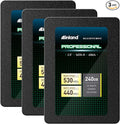 INLAND Professional 3 Pack 240GB SSD 3D NAND SATA III 6Gb/s 2.5 7mm Internal Solid State Drive (3x240GB)