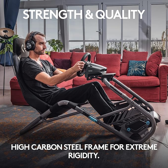 Playseat Trophy - Logitech G Edition Sim Racing Cockpit | Fully Adjustable | Direct Drive Support | Lightweight &amp Robust | Absolute Comfort ActiFit