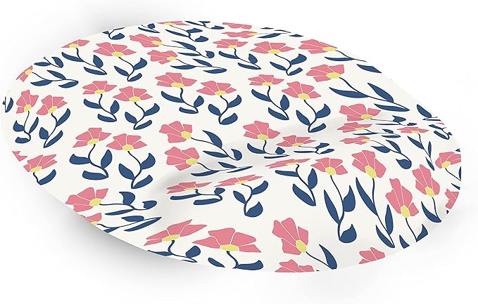 Ergonomic Mouse Pad with Wrist Rest Digital Printed Mouse Mat for Tendon Sheath Problems Non-Slip Base for Office and Home Size: 20 x 23 cm