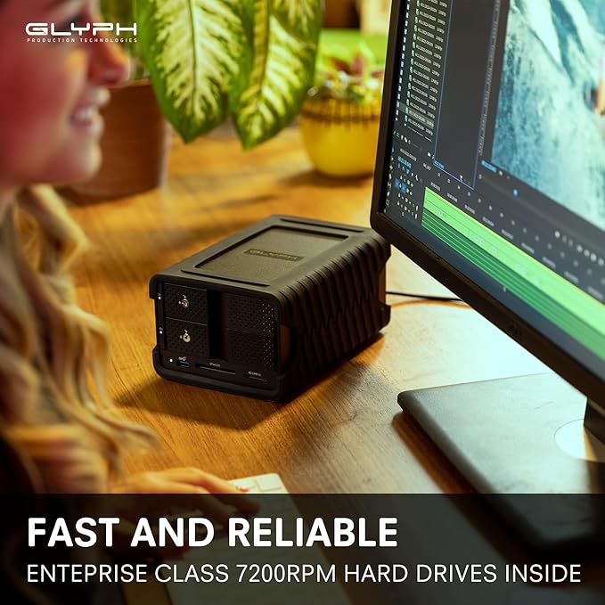 Glyph Blackbox PRO RAID Thunderbolt 3 Hub Desktop Drive 8 TB