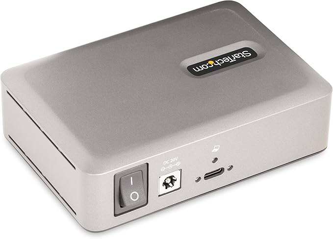 StarTech.com 7-Port USB-C Hub - 5X USB-A/2x USB-C - Self-Powered w/65W Power Supply - USB 3.1 10Gbps - Desktop/Laptop USB Hub w/3ft USB-IF Certified Locking Cable - USB C Splitter TAA