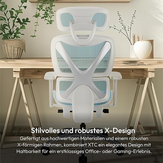 XTC Chroma Ergonomic Chair Blue/Black ThunderX3