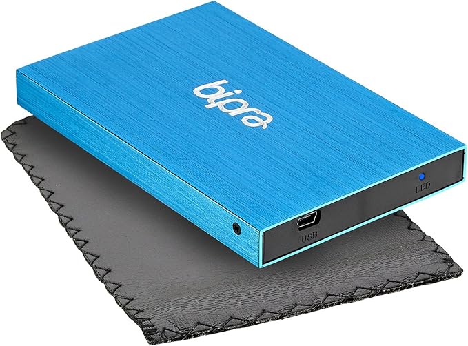 750Gb 750 Gb 2.5 Inch External Hard Drive Portable USB 2.0 - Blue -NTFS