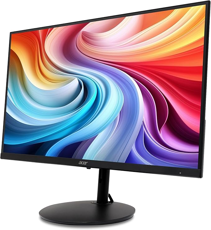 Acer SH322Q Hbih 31.5 Full HD (1920 x 1080) Ultra-Thin Gaming Office Monitor | Adaptive-Sync Support (FreeSync Compatible) | Up to 100Hz Refresh | 1ms (VRB) | Adjustable Stand | HDMI &amp VGA Ports