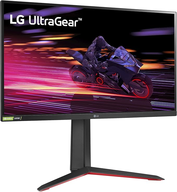 LG 27GP750-B 27” Ultragear FHD (1920 x 1080) IPS Gaming Monitor w/ 1ms Response Time &amp 240Hz Refresh Rate NVIDIA G-SYNC Compatible with AMD FreeSync Premium Thin Bezel Tilt/Height/Pivot Adjusta