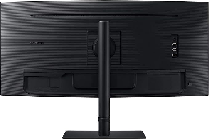 SAMSUNG 34 inch S65UA Ultra WQHD (3440x1440) Curved Monitor 100Hz HDR10 HDMI DP LAN 90W USB-C Charging Tilt/Swivel/Pivot Stand (LS34A650UXNXGO)