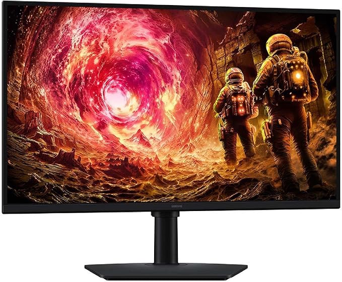 Samsung 27” Odyssey G5 G50F QHD Resolution Gaming Monitor 180Hz Refresh Rate Fast IPS Panel HDR10 NVIDIA G-Sync Compatible 1ms Response Time (GtG) AMD FreeSync™ Adjustable Stand LS27FG502ENXZA