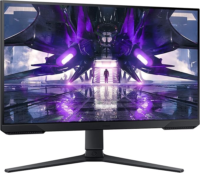 SAMSUNG 27 Odyssey G32A FHD 1ms 165Hz Gaming Monitor with Eye Saver Mode Free-Sync Premium Height Adjustable Screen for Gamer Comfort VESA Mount Capability (LS27AG320NNXZA)