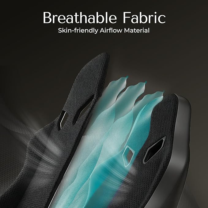 Gaming Chair Fabric with Pocket Spring Custion Ergonomic High Back Video Game Chair with Footrest Massage Lumbar Support Height Adjustable Comfy Computer Chair for Adults Game Office Gray