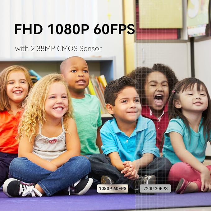 Tenveo 10X Optical Zoom PTZ Conference Room Camera USB3.0/HDMI FHD 1080P 60FPS for Video Conferencing Business Meeting Live Streaming Church Services Worship Events Education Zoom Teams OBS