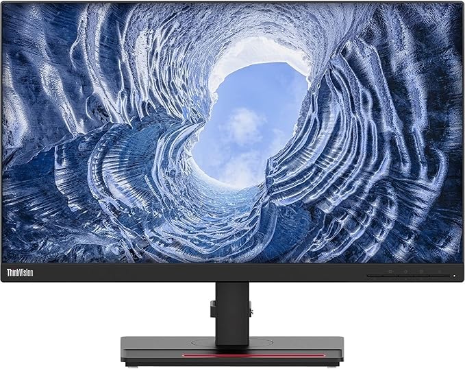 Lenovo ThinkVision T24i-20 24 Full HD WLED LCD Monitor - Raven Black in-Plane Switching (IPS) Technology - 1920 x 1080 - HDMI - VGA - DisplayPort - USB Hub HDMI
