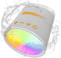 Portable Bluetooth Speaker Wireless with 9 Color Lights 20H Playtime Stereo Pairing Deep Bass IPX6 Waterproof Bluetooth 5.3 Small Speaker for Home Party Outdoor Camping Beach Gift