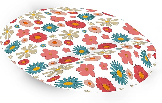 Ergonomic Mouse Pad with Wrist Rest Digital Printed Mouse Mat for Tendon Sheath Problems Non-Slip Base for Office and Home Size: 20 x 23 cm