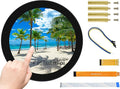 Waveshare 4inch DSI Round Touch Display 720 × 720 Resolution 10-Point Capacitive Touch IPS Display Screen Compatible with Raspberry Pi 5/Pi 4B/3B+/3A+ Compute Module 4/Compute Module 3+/CM3