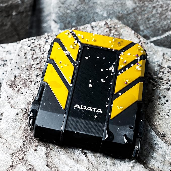 ADATA HD710 Pro - 1 TB External Hard Drive - Shockproof Waterproof &amp Dustproof - Durable Storage - For Gamers Students &amp Professionals - Mac PC &amp Linux Compatible - Blue - AHD710P-1TU31