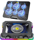 AICHESON 003 Blue Laptop Cooler Pad and K1 12V Gaming Laptop Cooling Pad Set