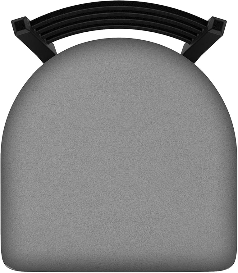 HBS 400 Jackie 18 Chair with Black Wrinkle Finish and Canter Folkstone Grey Seat