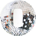 Elyse Breanne Design 8.5 Inch Round Mouse Pad for Computer Desktop Protector Non-Slip Rubber Backing Disco Ball