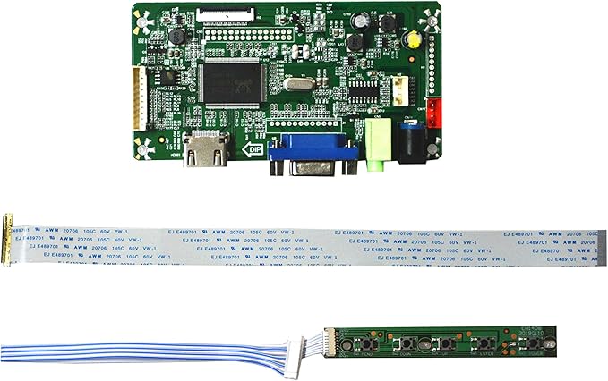 VGA HDMI eDP LCD Controller Board for 15.6inch B156XTT01.2 B156XTT01.3 1366X768 40Pin Screen