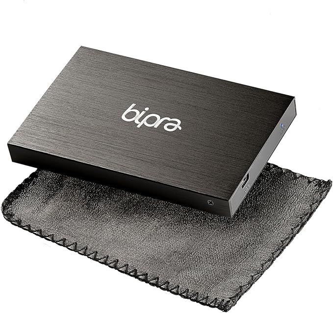 160Gb 160 Gb 2.5 Inch External Hard Drive Portable USB 2.0 - Black - Fat32