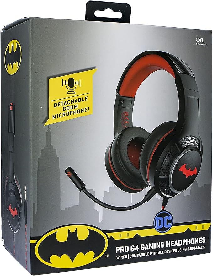 OTL Technologies Gaming Headset Pro G4 Batman DC Comic
