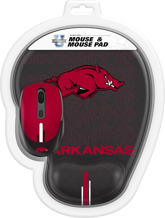 SOAR NCAA Unisex Wireless Mouse and Mouse Pad