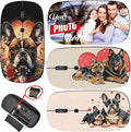 maizi Custom Wireless Mouse Cute for Mac Computer PC Chromebook Wireless Mice Cute Image ID: 10029157 Purple Floral Travel Mouse 2.4G USB Receiver Printed in USA