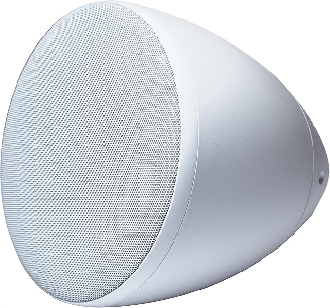 HPS-6-WH-V Commercial 2-Way 6.5” Pendant Speaker with Woofer and Gripple Kit (White/Sell Per Each)