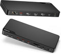 MOKiN Thunderbolt 4 Dock - 16 Ports Laptop Docking Station Dual Monitor for MacBook Docking Station 3 Monitors for Windows with 150W DC PowerTB4 Cable2.5 Gigabit Ethernet（Thunderbolt™ Certified）