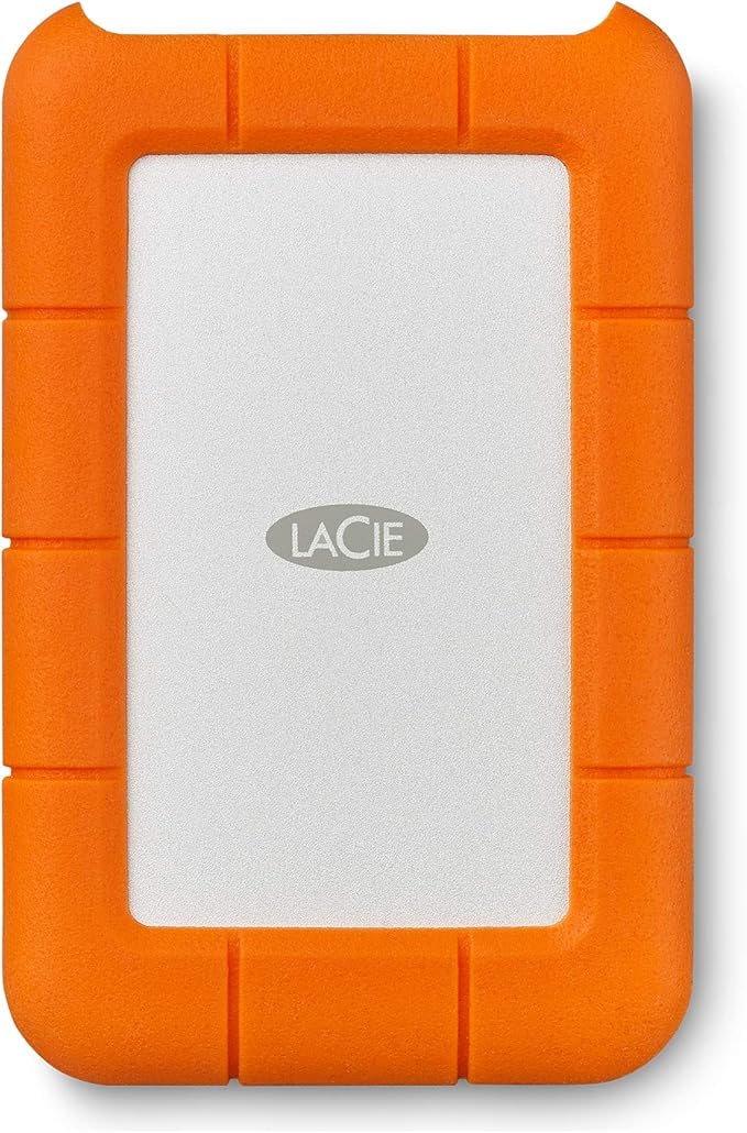 LaCie LAC9000298 La Cie Rugged Mini USB 3.0 / USB 2.0 External Hard Drive (9000298)