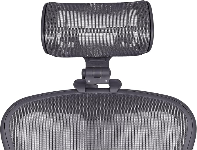 Engineered Now The Original Headrest for The Herman Miller Aeron Chair (H4 for Remastered Carbon)