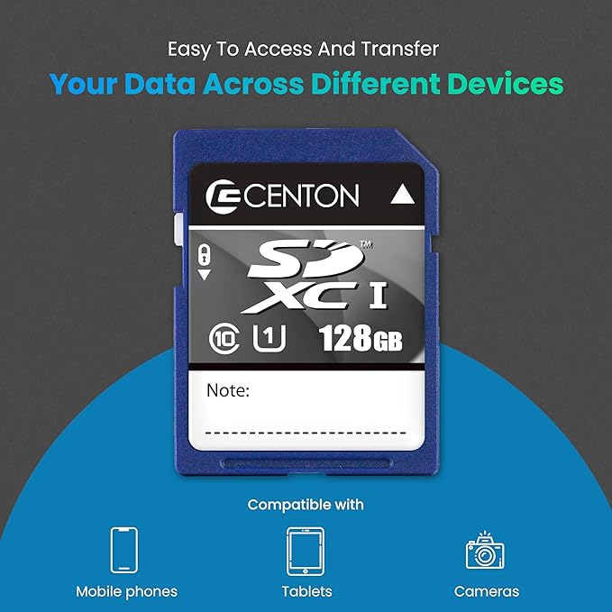 Centon MP SDXC CardUHS1128GB 10 Pack