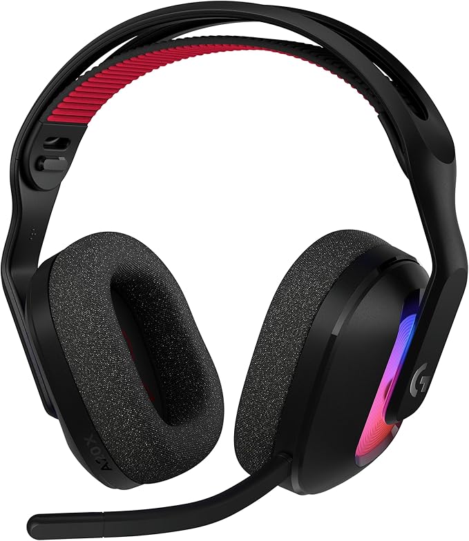 Logitech G Astro A20 X Lightspeed Wireless Gaming Headset for PS5 Xbox Nintendo Switch/Switch 2 PC with 2-System PLAYSYNC Audio Bluetooth LIGHTSYNC RGB and 48 kHz Boom Mic - Black
