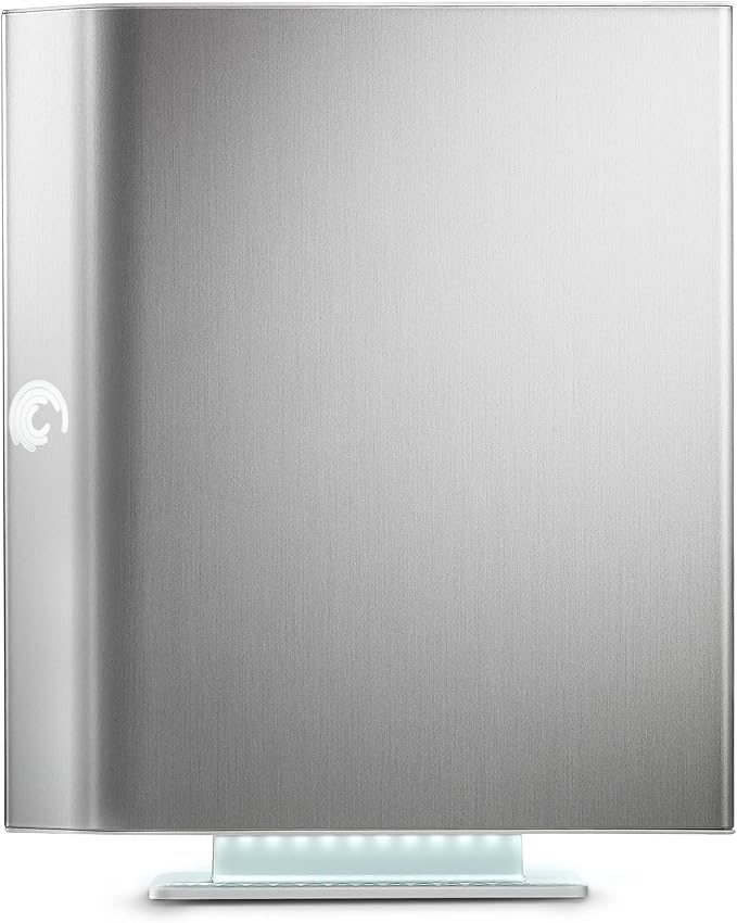 Seagate FreeAgent Desk for Mac 2 TB USB 2.0/FireWire 800 Desktop External Hard Drive ST320005FJA105-RK (Silver)