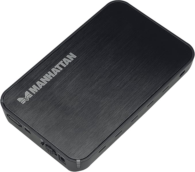 MANHATTAN Hi-Speed SATA 3.5-Inch eSATA External Hard Drive Enclosure 709026
