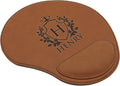 My Personal Memories Custom Engraved and Personalized Mouse Pad with Wrist Rest Desk Accessories (Rust)