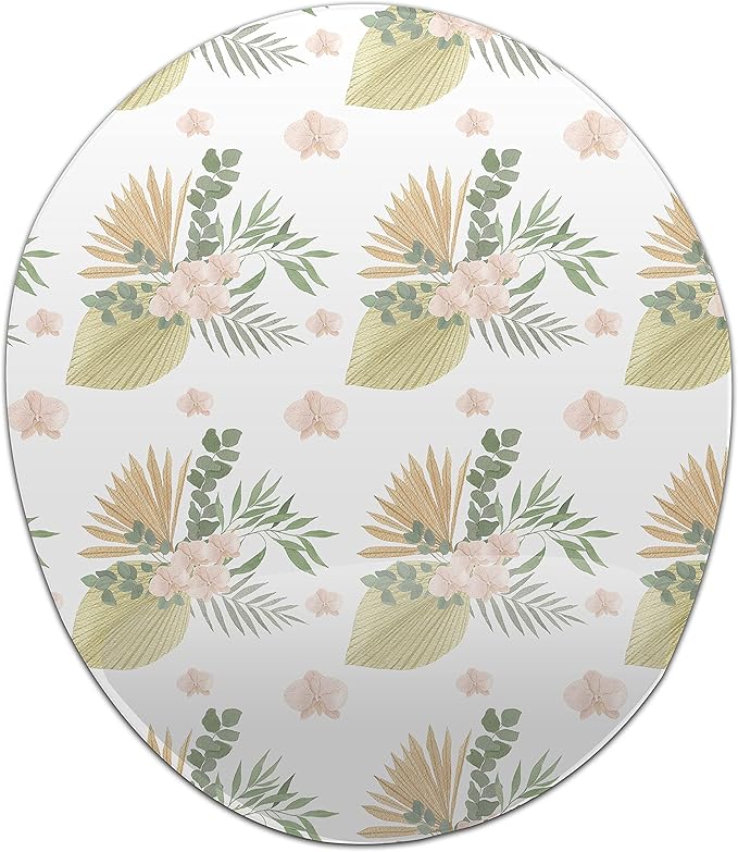 Ergonomic Mouse Pad with Wrist Rest Digital Printed Mouse Mat for Tendon Sheath Problems Non-Slip Base for Office and Home Size: 20 x 23 cm