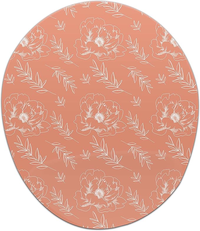 Ergonomic Mouse Pad with Wrist Rest Digital Printed Mouse Mat for Tendon Sheath Problems Non-Slip Base for Office and Home Size: 20 x 23 cm