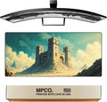 MPCO. Large Gaming Desk Pad - Fabric Desk Mats - Smooth Glide for Precision Gaming &amp Work