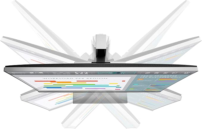 HP EliteDisplay E243i LED Display 61 cm (24) WUXGA Flat BlackSilver
