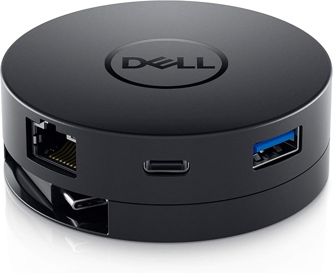 Dell DA300 USB-C Mobile Adapter Bases &amp Docking Stations Black